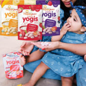 Happy Baby Organic Yogis Freeze-Dried Yogurt & Fruit Snacks, Variety...