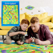 Hasbro Chutes & Ladders 5x7.5-foot Game Blanket w/Game Pieces $13.13...