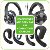 Headphones and Open Ear Air Conduction Earbuds from $27.41 (Reg. $37.99+)