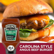 Heinz Carolina Vinegar Style Tangy BBQ Sauce, 18.6 Oz as low as $2.20 when...