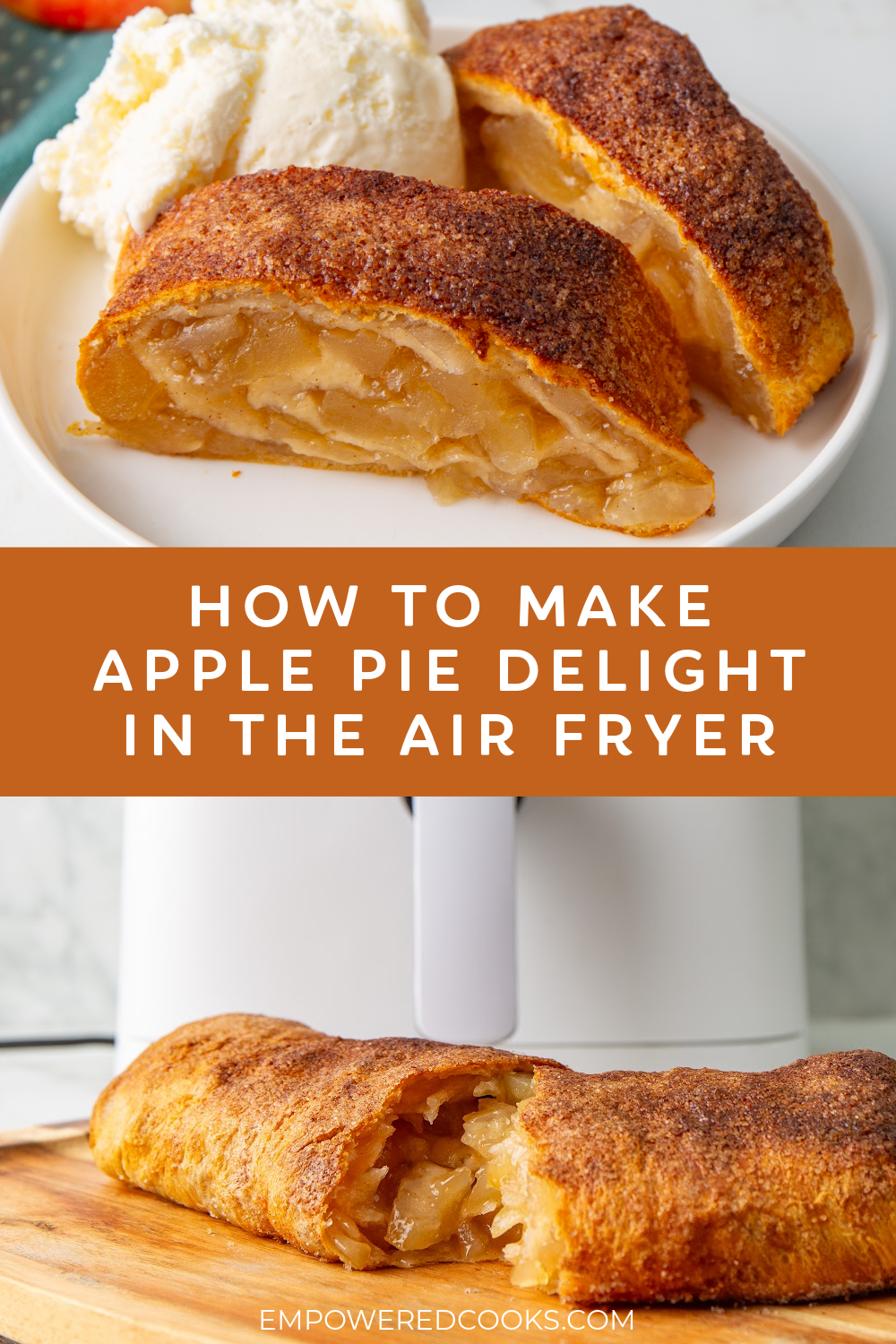 how to make apple pie delight in the air fryer