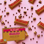 Larabar 18-Count Peanut Butter Chocolate Chip Fruit & Nut Bars as low...
