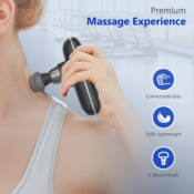 Experience the convenience and effectiveness of the MAGELUX Mini Massage...