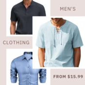 Men's Clothing from $15.99 (Reg. $31.99+) - FAB Gift for Men!