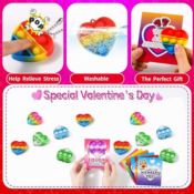 Mini Heart Pop Toys, 30-Count $8.49 After Code (Reg. $17) - 28¢ each -...