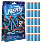 NERF Elite 2.0 50-Dart Refill Pack $6.99 (Reg. $12) - 14¢ Each - 50 Official...