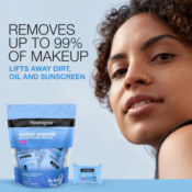 Neutrogena 20-Count Makeup Remover Facial Cleansing Towelette Singles as...