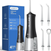 Enhance your oral care routine with the Operan Water Flosser for just $15.54...