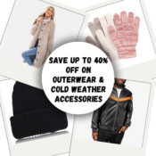 Save Up to 40% Off on Outerwear & Cold Weather Accessories from $12...