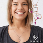 Pink Sapphire Necklace $6.99 (Reg. $12) - 3 Styles - GREAT Valentines Gift!