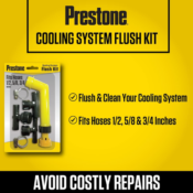 Prestone Cooling System Flush 'N Fill Kit $3.63 (Reg. $5.80)