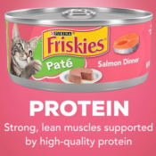 Purina Friskies 24-Count Wet Cat Food Pate, 5.5 oz Cans as low as $12.94...