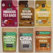Save up to 35% on FG Organics Tea & Seasonings as low as $9.44 Shipped...