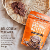 Sheila G's 6-Pack Brownie Brittle, Salted Caramel as low as $10.29 Shipped...