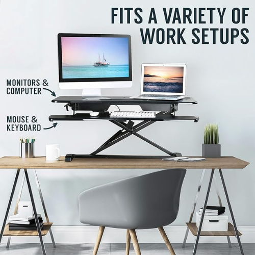 Standing 2 Desk Converter, 37 Inch 140 Shipped Free (Reg. 230) 6.9K+ FAB Ratings
