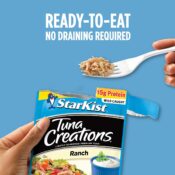 StarKist Tuna Creations 12-Pack Ranch Pouches as low as $8.82 Shipped Free...