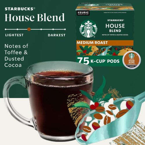 Starbucks® House Blend Coffee Pods