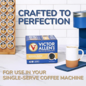 Victor Allen's Single Serve Coffee Pods Winter Wonderland 96-Count Variety...