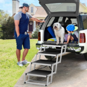 Assist your furry companions with YITAHOME Dog Car Ramp for Large Dogs...