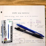 Zebra Pen 12-Pack Z-Grip Retractable Fine Point Ballpoint Pen as low as...