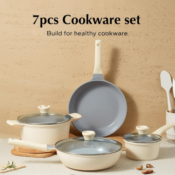 Experience the epitome of healthy cooking with Ceramic Non Stick Pots and...