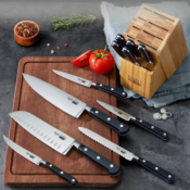 Cooks Standard 12-Piece Kitchen Knife Set with Block $55.56 Shipped Free...