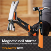 Fiskars Pro IsoCore 20 oz General Use Hammer $14.99 After Code = Free Shipping...