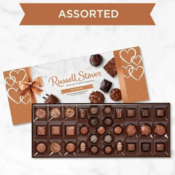 RUSSELL STOVER 33-Piece Assorted Milk & Dark Chocolate Gift Box $12.57...