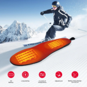 Discover comfort in any weather with Heated Insoles for Men and Women for...