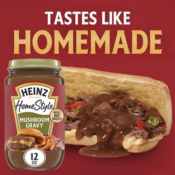 Heinz Homestyle Mushroom, Chicken or Beef Gravy, 12 Oz as low as $1.28...