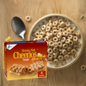 Honey Nut Cheerios 8-Count Breakfast Cereal Treat Bars as low as $1.69...