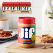 Jif 10-Pack Creamy Peanut Butter as low as $25.94 Shipped Free (Reg. $43)...