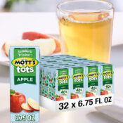 Mott's for Tots Apple Juice Drink, 32-Count as low as $10.89 After Coupon...