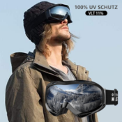 OutdoorMaster 100% UV OTG Ski Goggles $14 After Code (Reg. $28) - 21K+...