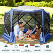Pamapic 12x12-Foot Camping Portable Pop-up Gazebo $125.99 After Code (Reg....