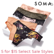 5 for $15 Panty Sale & Clearance - Soma