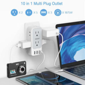 Tessan Power Strips, Outlet Extenders & Travel Adapters from $10.99...