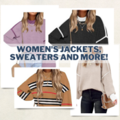 Women's Jackets, Sweaters and more from $12.98 (Reg. $39.98+)