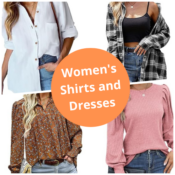 Women's Shirts and Dresses from $15.99 (Reg. $49.99+)