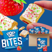 Pop-Tarts 125-Count Baked Pastry Frosted Strawberry Bites as low as $8.86...