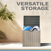 Organize and Safeguard Outdoor Necessities with a 30 Gallon Outdoor Storage...