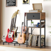 Keep your instruments organized and ready to play! Adjustable Mult Guitar...