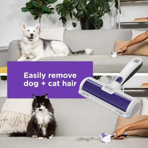 Black Decker Reusable Pet Hair Remover and Roller 13.88 Reg