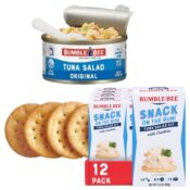 Bumble Bee Snack On The Run Tuna Salad with Crackers Kit, 12-Pack as low...