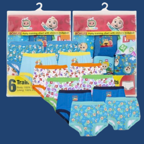 CoComelon 12-Count Toddler Boys' Training Pants $5 (Reg. $17) - 42¢ Each -  Fabulessly Frugal