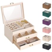 Jewelry Organizer Box $12.34 After Code + Coupon (Reg. $25) - 6 Colors