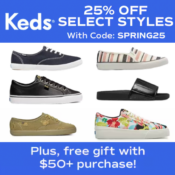Keds Spring Sale Get 25% OFF Select Styles After Code - Including SALE,...