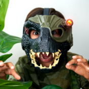 Mattel Jurassic World Track 'n Roar Indoraptor Mask $6.99 (Reg. $29)