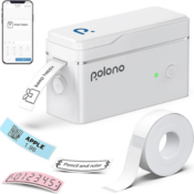 Embrace the ease of organization with this POLONO P31S Label Maker Machine...