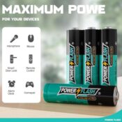 POWER FLASH AAA High-Performance Alkaline Batteries, 24-Pack as low as...